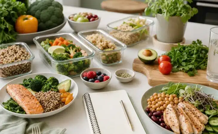 Menu régime 1200 calories : 7 jours de repas équilibrés pour maigrir
