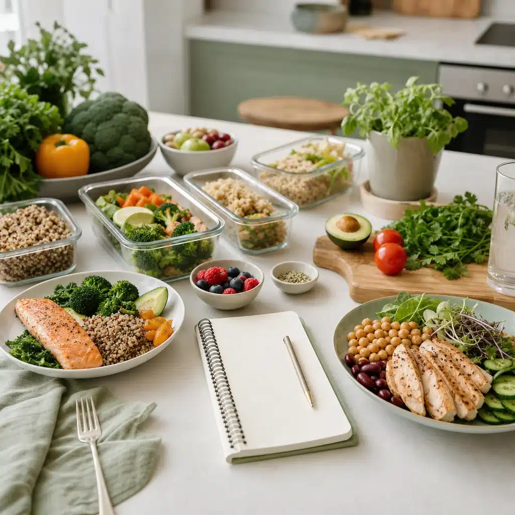 Menu régime 1200 calories : 7 jours de repas équilibrés pour maigrir